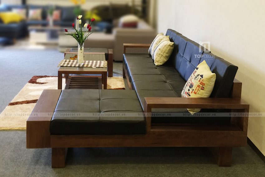 Bạn sẽ lựa chọn kiểu dáng sofa gỗ nào cho phòng khách?