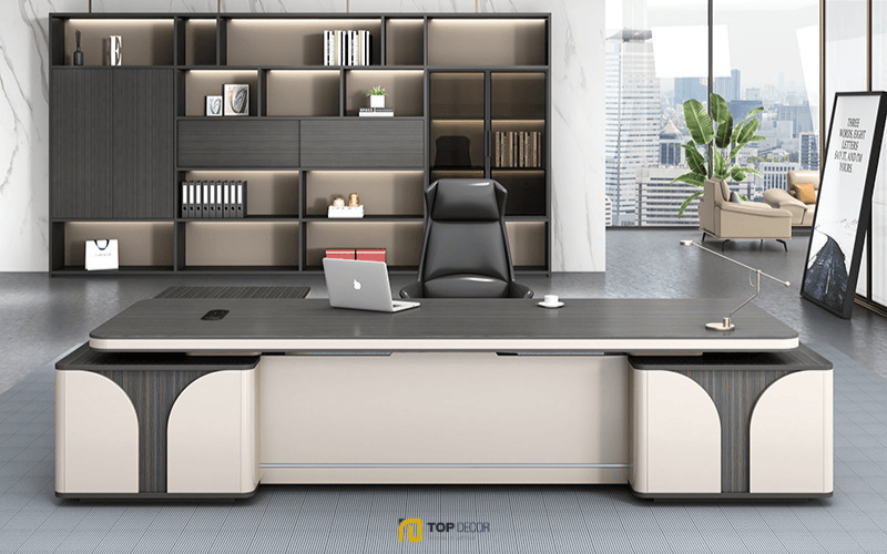 Bàn giám đốc 2m8 đẳng cấp cho văn phòng