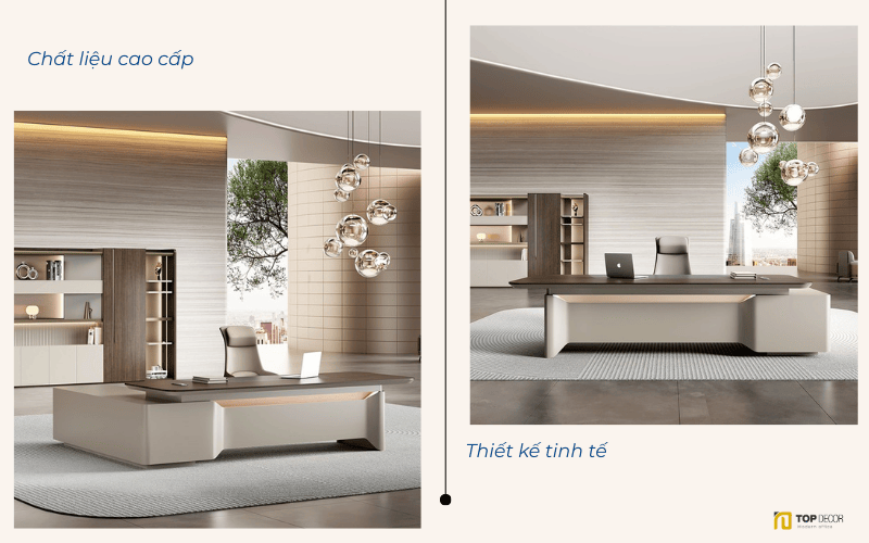 Các tiêu chí chọn bàn giám đốc 2m6 chuẩn đẳng cấp
