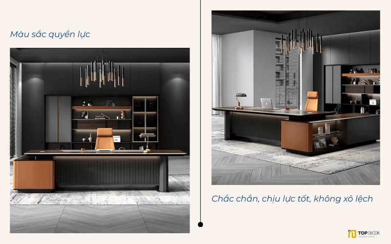 Các tiêu chí chọn bàn giám đốc 2m6