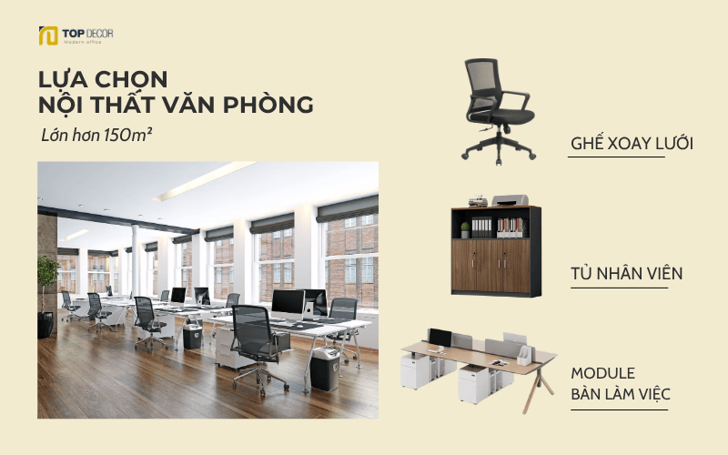 Chọn nội thất văn phòng lãnh đạo cho doanh nghiệp lớn