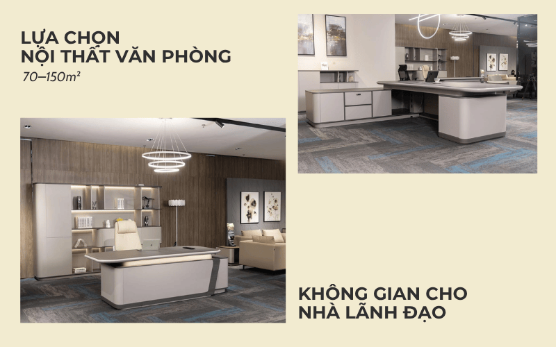 Chọn nội thất văn phòng lãnh đạo cho doanh nghiệp vừa