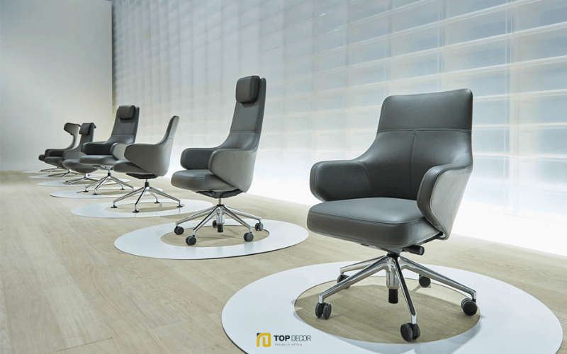 Đặt ghế da giám đốc giá tốt bền đẹp tại Topdecor