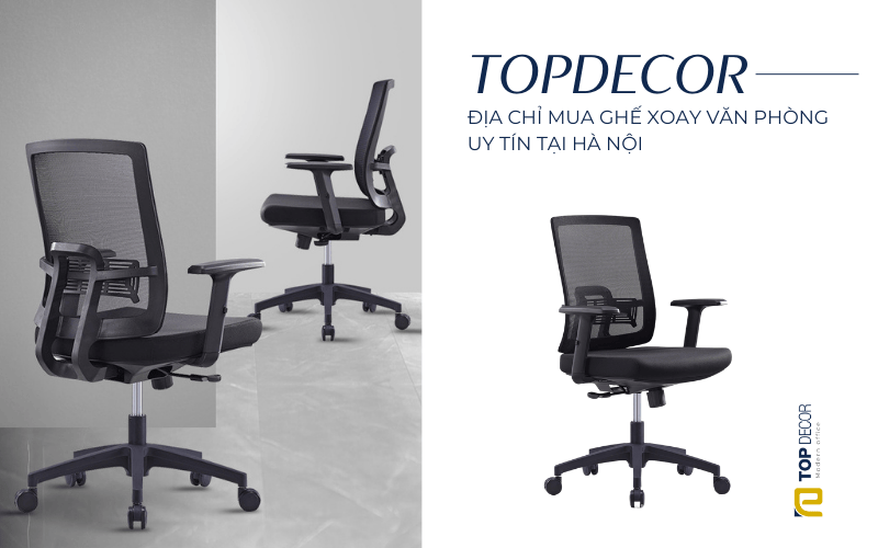 Địa chỉ mua ghế xoay văn phòng được đánh giá cao tại Hà Nội