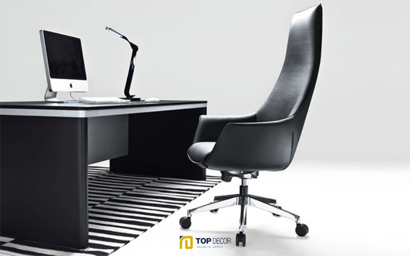 Ghế lãnh đạo da đẹp, cao cấp cho văn phòng