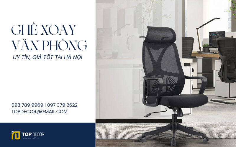 Mua Ghế Xoay Văn Phòng Uy Tín, Giá Tốt Tại Hà Nội