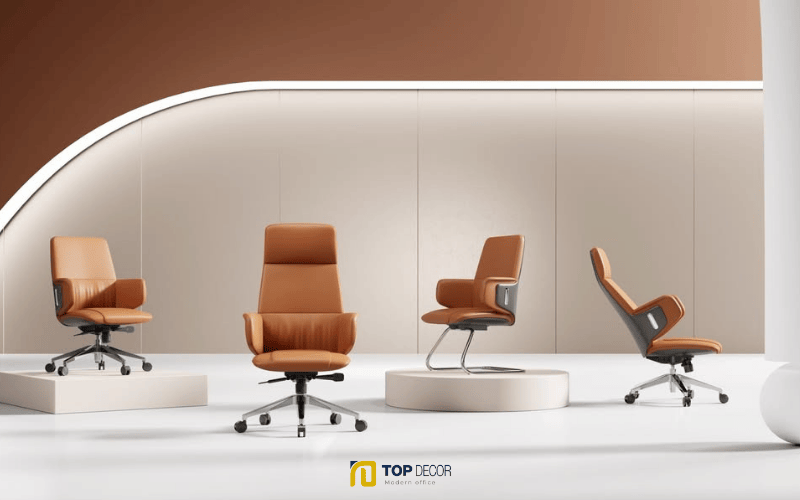 Nội thất ghế da giám đốc hiện đại đẹp và sang trọng