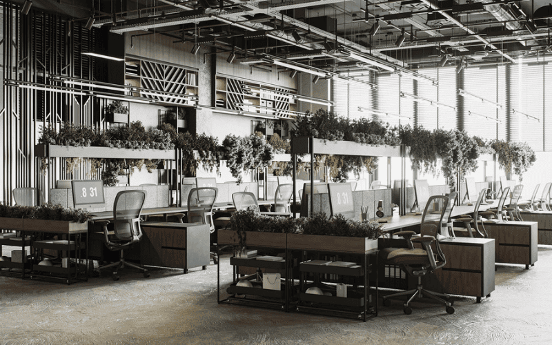 Phong cách nội thất văn phòng Bắc Âu