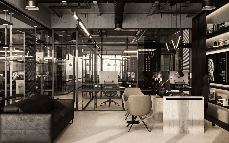 Phong cách nội thất văn phòng Boutique Office