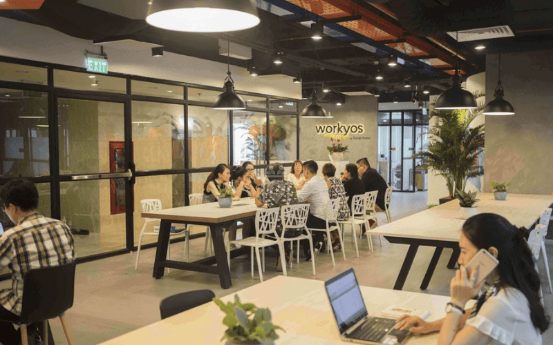 Phong cách nội thất văn phòng Co-working