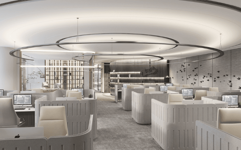 Phong cách nội thất văn phòng Coastal