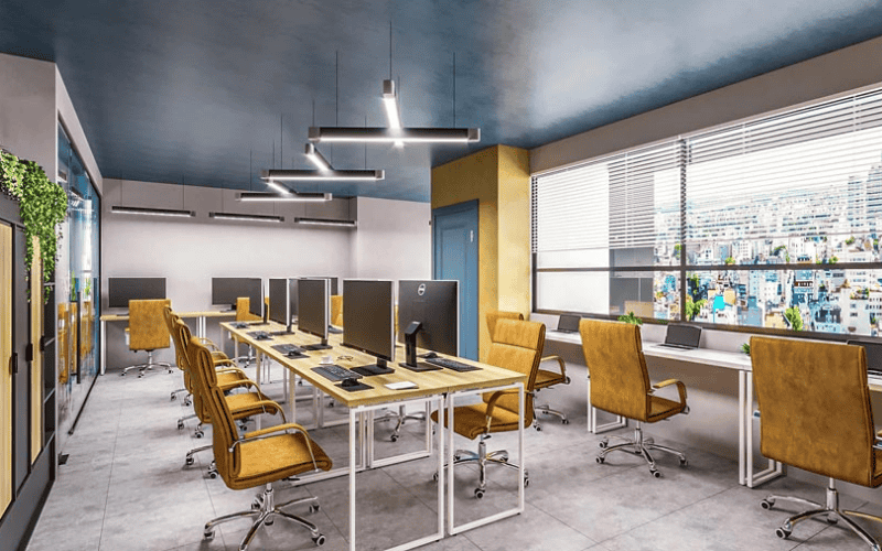 Phong cách nội thất văn phòng Rustic