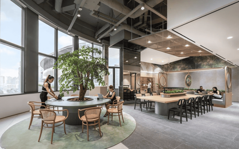 Phong cách nội thất văn phòng mở