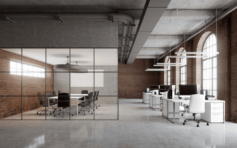 Phong cách nội thất văn phòng tối giản