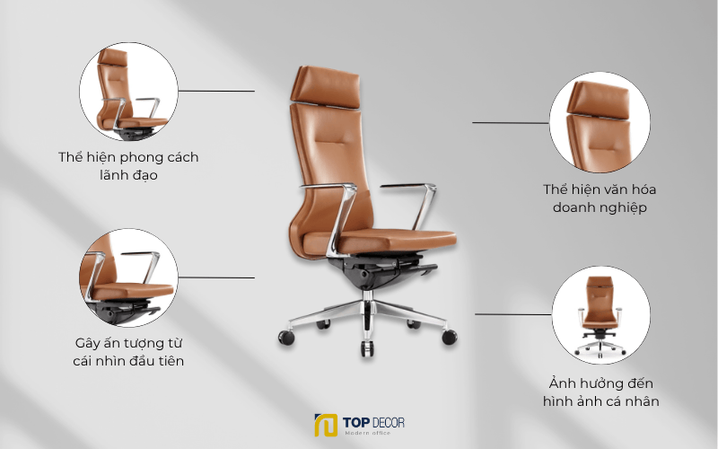 Ưu điểm của ghế lạnh đạo của Topdecor