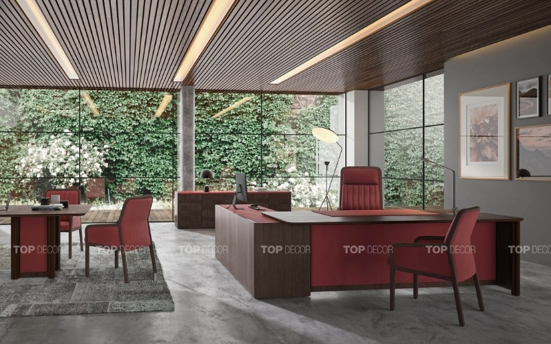 Bàn giám đốc chuyên nghiệp cho văn phòng