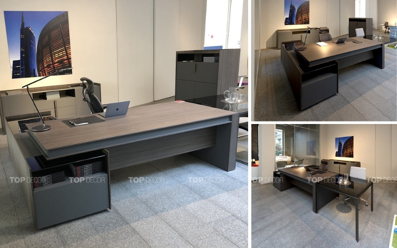 Bàn giám đốc nguyên tấm 