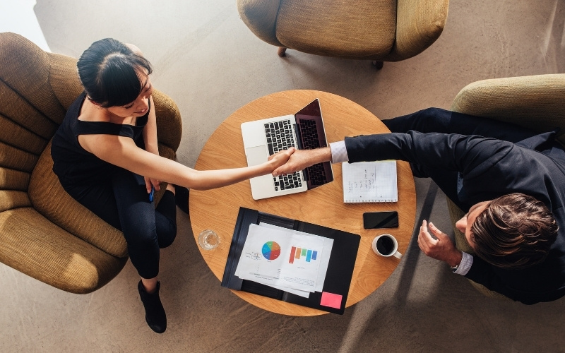 Bàn giao thành phẩm nội thất văn phòng hoàn chỉnh