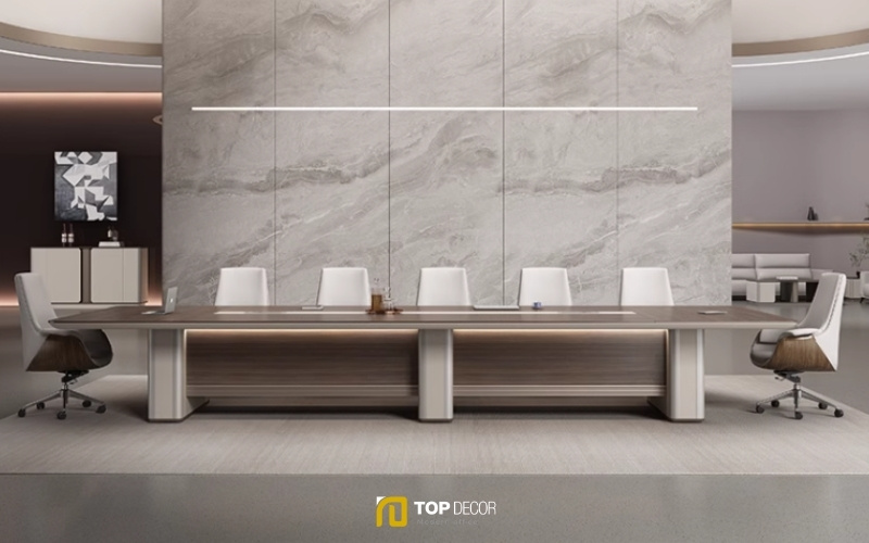 Bàn họp kích thước lớn cho doanh nghiệp