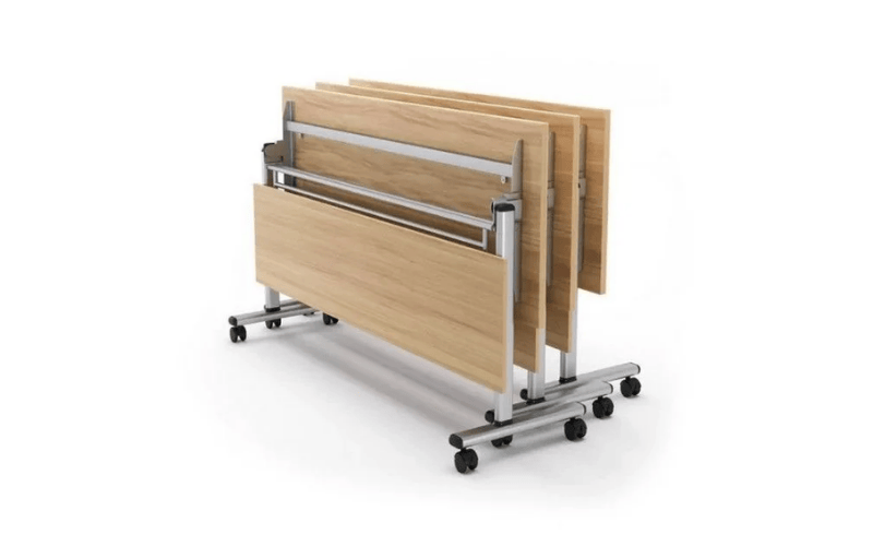 Bàn làm việc chân sắt gấp gọn