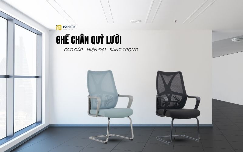 Ghế chân quỳ lưới cao cấp hiện đại