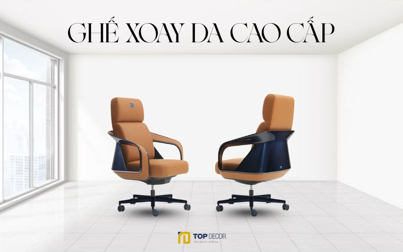 Ghế xoay da cao cấp cho lãnh đạo