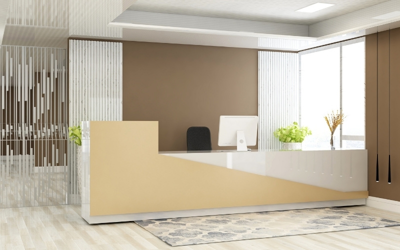 Khu lễ tân văn phòng chuyên nghiệp trang nhã