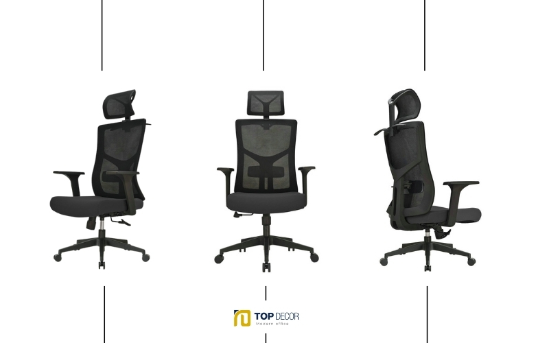 Mẫu ghế công thái học thoải mái