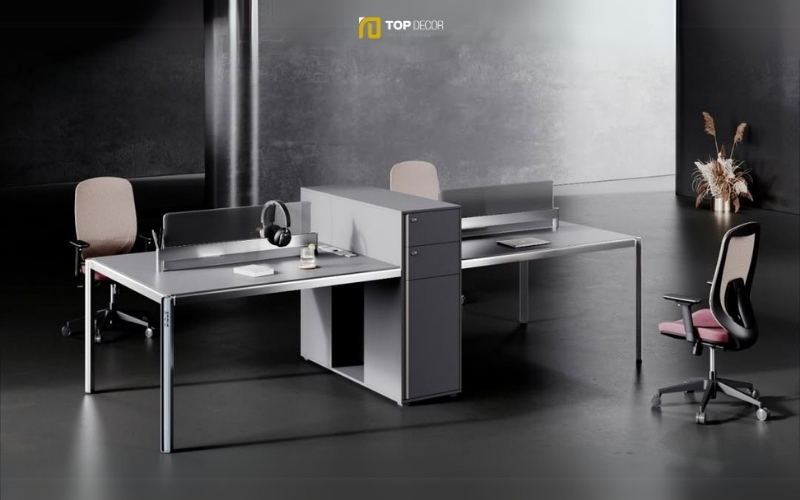 Module bàn 2–4 chỗ cho văn phòng nhỏ