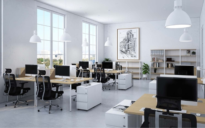 Nội thất văn phòng hiện đại chuyên nghiệp