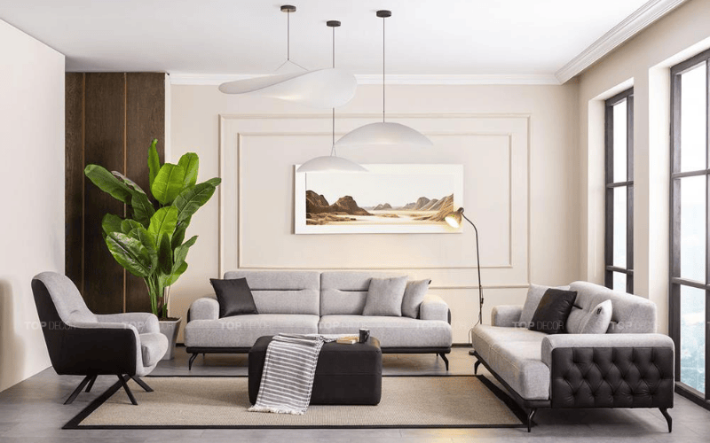 Sofa đối diện cổ điển đẹp