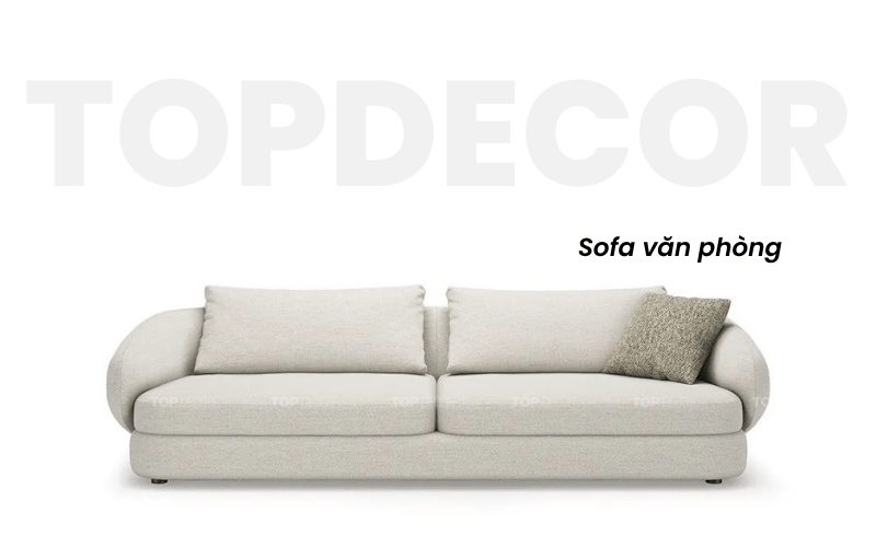 Sofa nỉ văn phòng thoải mái