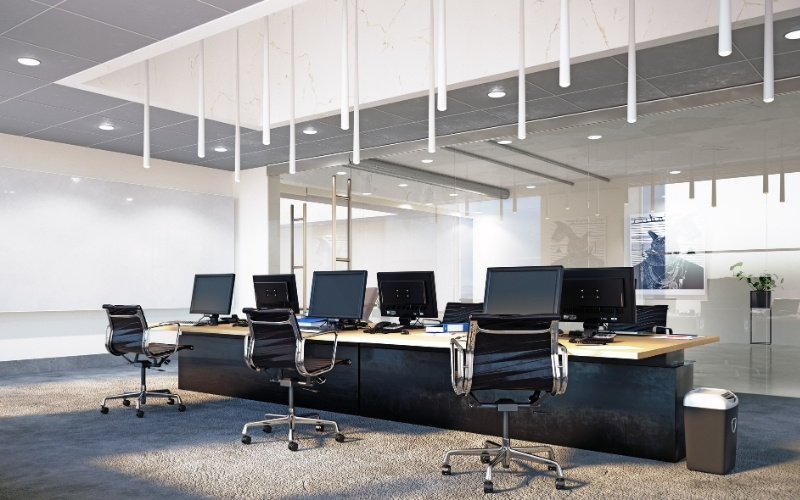 Thiết kế thi công nội thất văn phòng đẹp