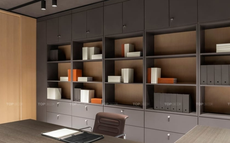 Tủ giám đốc kịch trần cao cấp