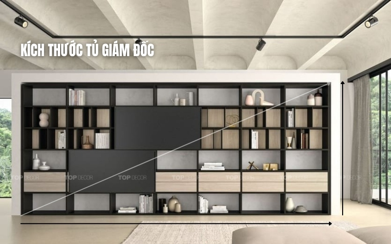 Tủ tài liệu giám đốc lớn