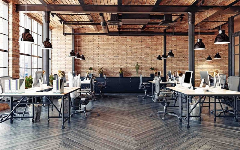 Văn phòng phong cách công nghiệp