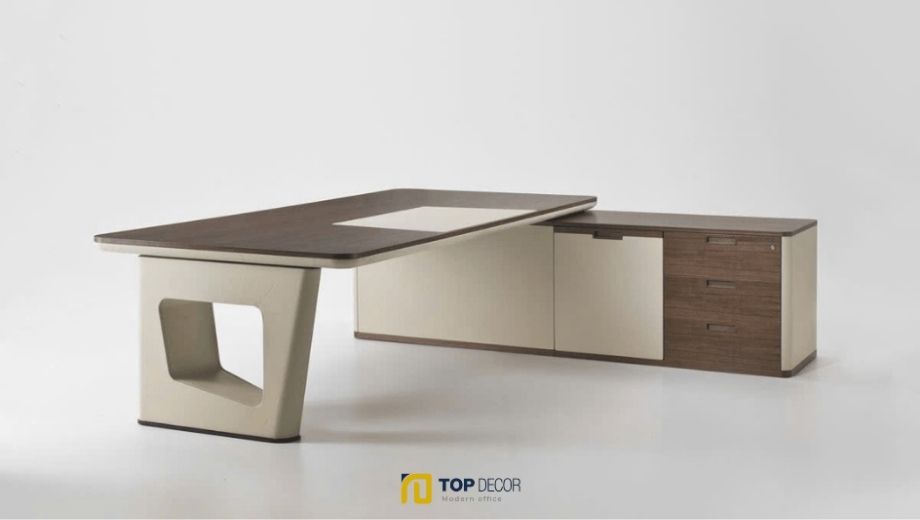 Bàn giám đốc gỗ tự nhiên