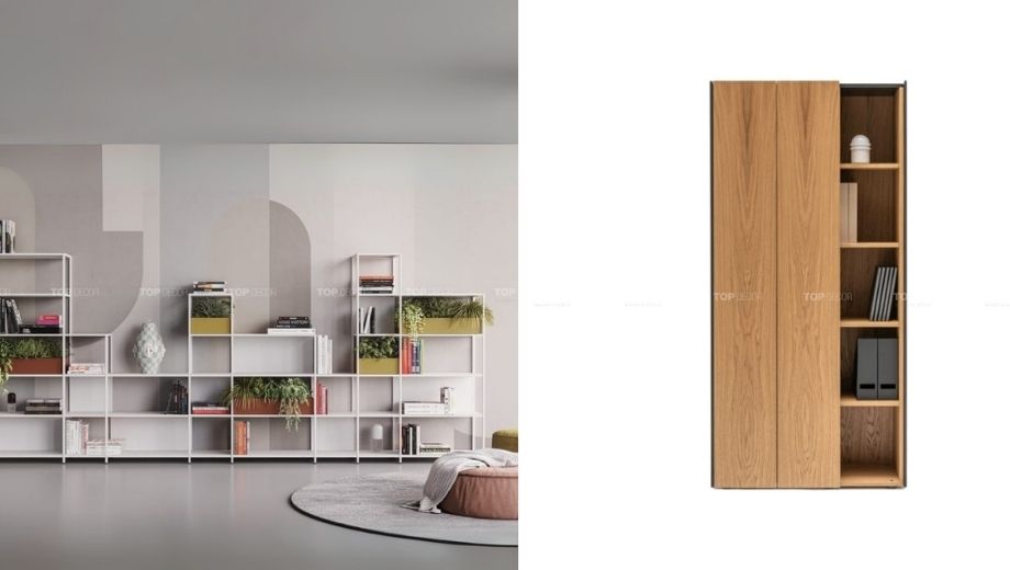 Tủ hồ sơ và tủ kệ trang trí 