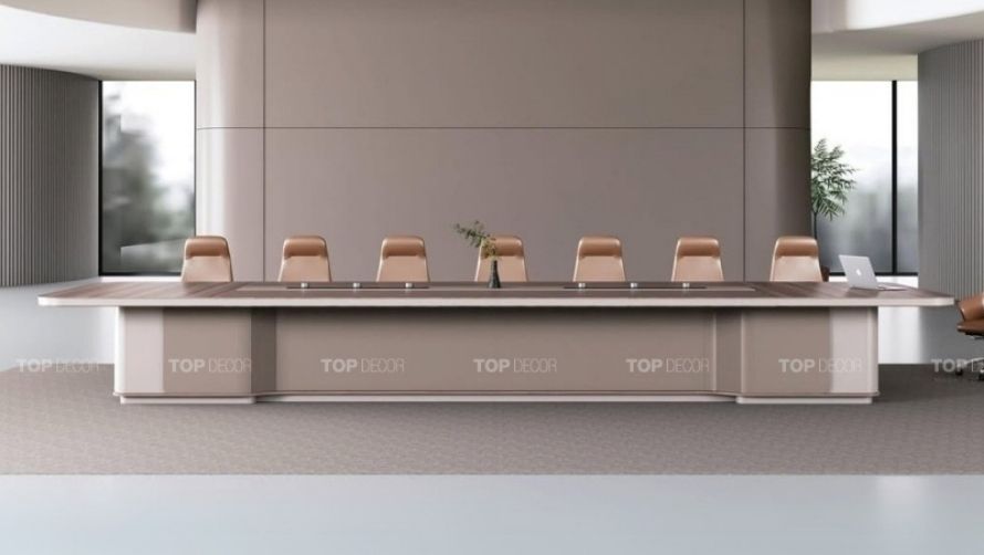 Thiết kế bàn hiện đại phù hợp với văn phòng 